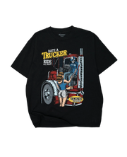Date a Trucker Tee - Black