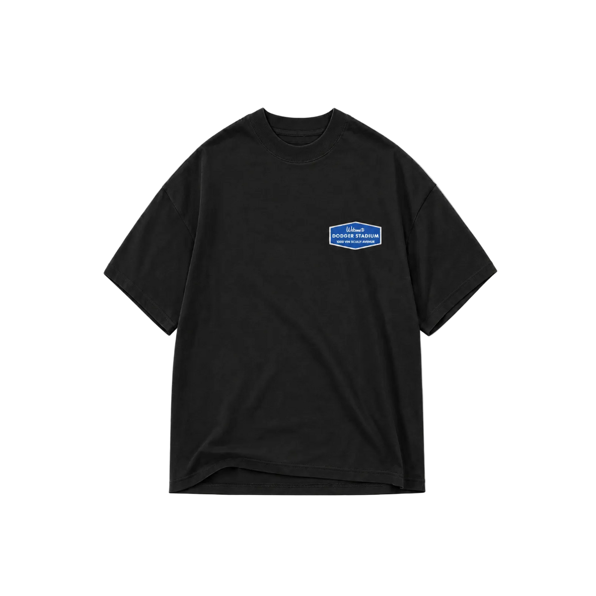 Dodgers Stadium Sign Tee - Black