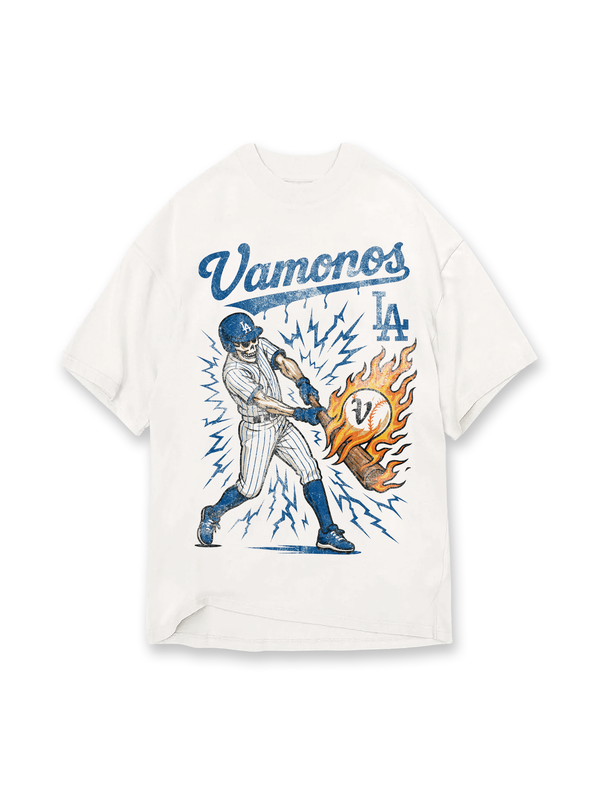 Vamonos x LA Tee - Cream