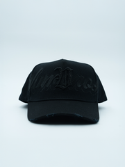 VAMONOS Rhinestone Snapback - Black