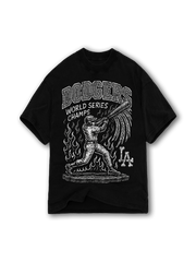 Dodgers World Series Champs Tee - Black