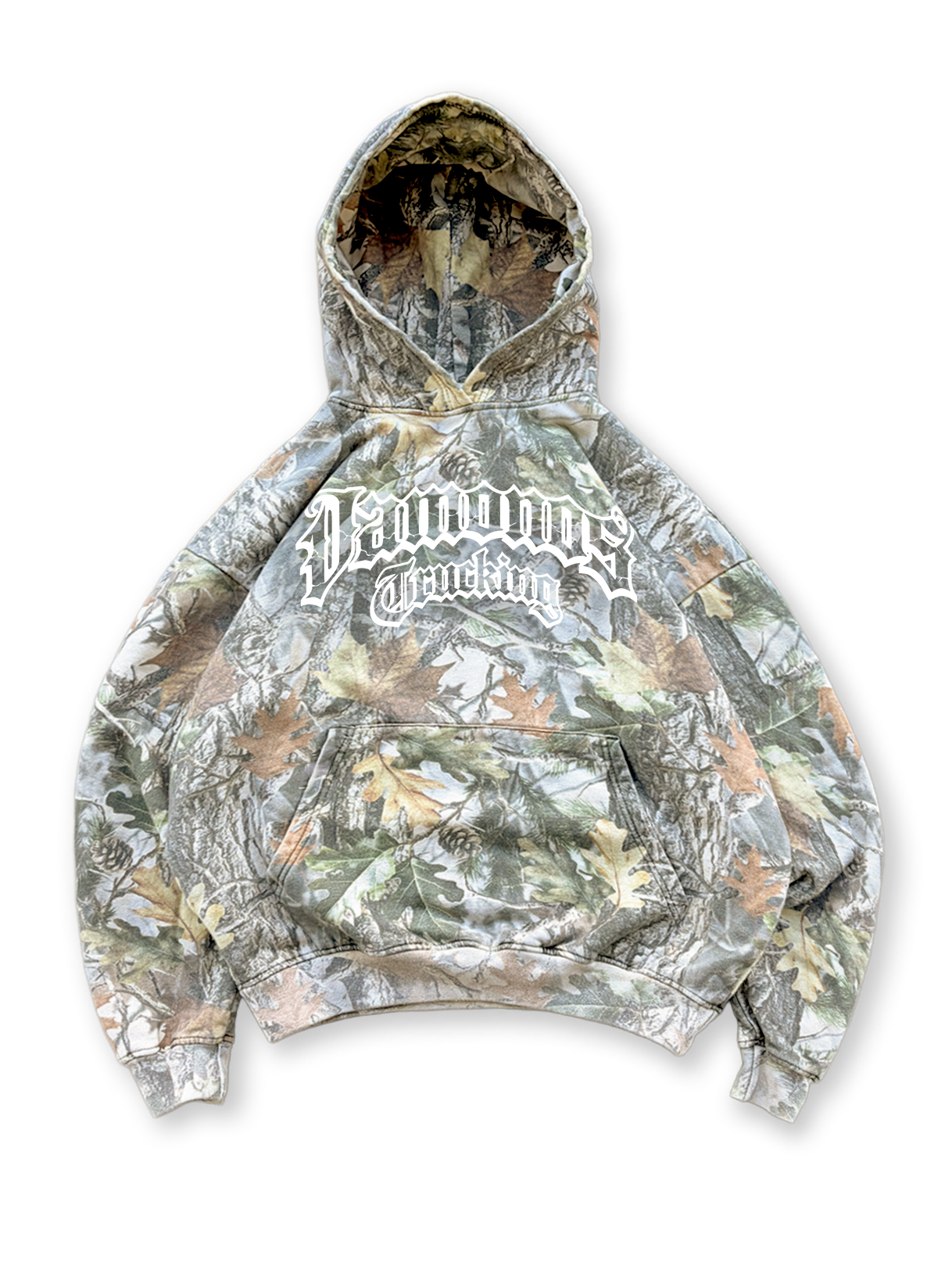 Vamonos Trucking Hoodie - Wood Camo