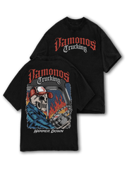 Midnight Trucker Tee - Black